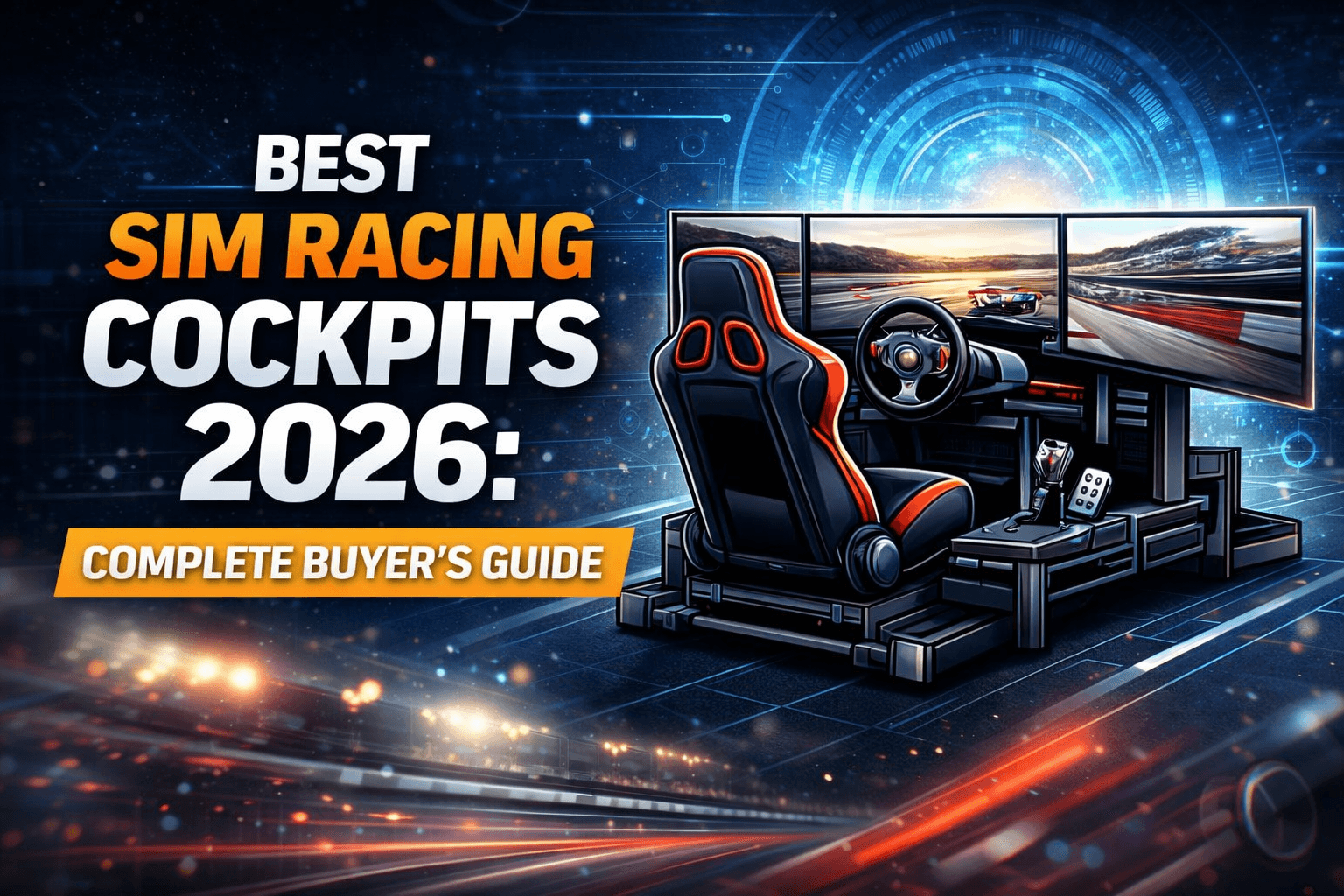 Best Sim Racing Cockpits 2026: Complete Buyer's Guide